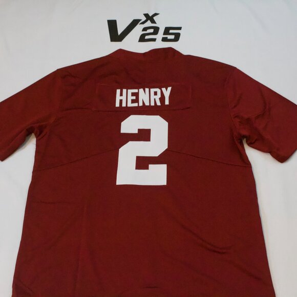 NEW Men's Derrick Henry Alabama Crimson Tide Home Jersey Sz Large - Picture 4 of 6